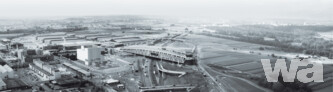 Anflug auf Stuttgarter Airport