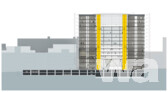 Abwicklung Masterplan Sicht nach Norden/Längsschnitt A Süd