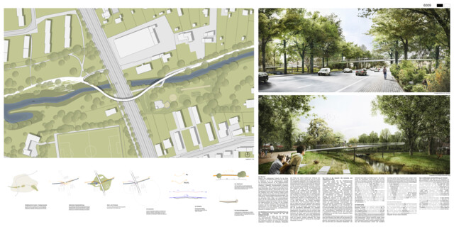 Neubau einer Fußgänger- und Radfahrerbrücke über die B 61 - Dalkepromenade