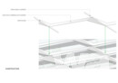 Fassade: Konstruktionssystem mit Unterkonstruktion, gefaltetem Element und Befestigung