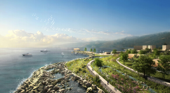 Masterplan for a typhoon resilient landscape