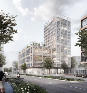 EDGE ElbSide, Neue Firmenzentrale von Vattenfall in der HafenCity