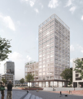 EDGE ElbSide, Neue Firmenzentrale von Vattenfall in der HafenCity