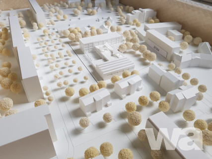 Revitalisierung eines Schulstandortes mit Neubau einer Sporthalle „Hallenser Straße 5a“ und der Neugestaltung der Außenanlage