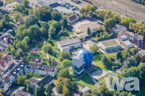 Galileum Solingen - Planetarium mit angeschlossener Sternwarte in einem Kugelgasbehälter