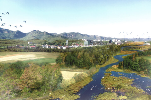 Ecological Masterplan for Jinan's Southern Mountain area in northern China