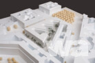 1. Preis: JSWD Architekten, Köln mit RMP Stephan Lenzen Landschaftsarchitekten, Bonn | Modellansicht des Erweiterungsbaus | © BBR / Fotograf: Winfried Mateyka 