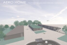 Der Entwurf von Gisa Gathmann und Lara Wiekenberg: Virtueller Anflug auf die neu entworfenen Flugzeug-Hallen