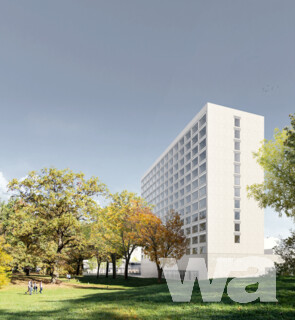 Fassadengestaltung für das Parkhotel