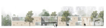 2. Preis: jasarevic architekten bda dwb, Mehring