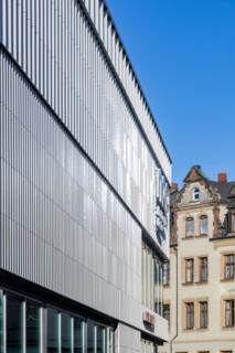 Fassadenplanung der Stadtgalerie mit Parkhaus