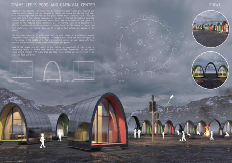 ZAHA Degrees - Traveller‘s Pods and Carnival Centre