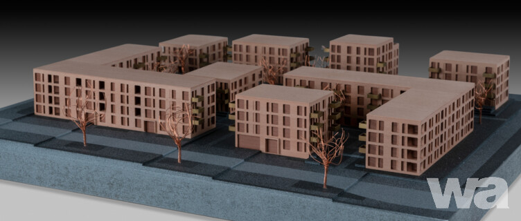 Wohnungsbau der WGP im Alanbrooke Quartier