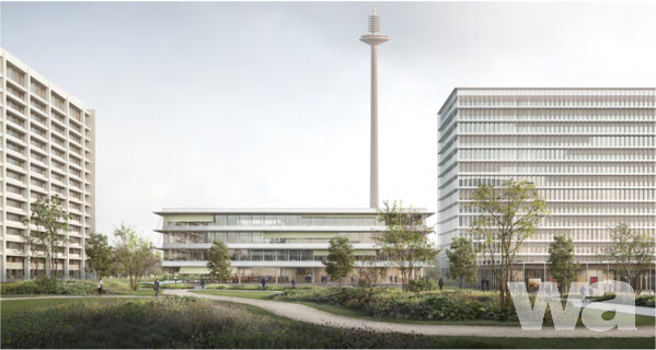 Campus für die Zentrale der Deutschen Bundesbank