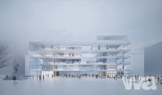 Stadtbibliothek und Neugestaltung des Dalbergplatzes