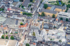 Rathaus Steinweg und Janshof Brühl - Luftaufnahme Juli 2020