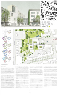 Neubau des Rathauses der Stadt Haan mit ergänzenden Räumlichkeiten der Volkshochschule