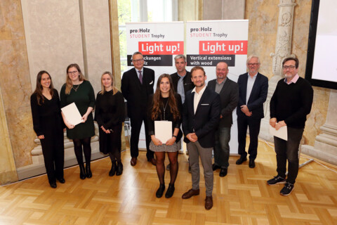 proHolz Student Trophy 2020: Light up! Aufstockungen mit Holz