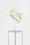Constantin Luser; P8 Clear Mind, 2018; Messing gelötet und poliert teilweise lackiert,160cm x 50cm x 40cm | Foto: kunst.dokumentation / Manuel Carreon Lopez | Courtesy Galerie Crone, AT/DE © Bildrecht, Wien 2020