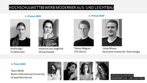 Hochschulwettbewerb „Moderner Aus- und Leichtbau“ 2019/2020