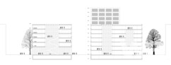 Querschnitt MIN-Forum/Informatik Gebäude