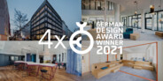 Münchner Architekten von CSMM überzeugen vier Mal beim German Design Award 2021