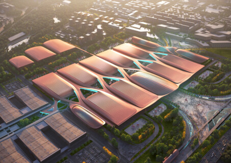 Phase II of the International Exhibition Centre in Beijing