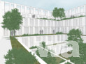 1. Preis: Zahlreiche Gärten und Terassen für eine erhöhte Aufenthaltsqualität, © HENN/C.F. Møller Architects