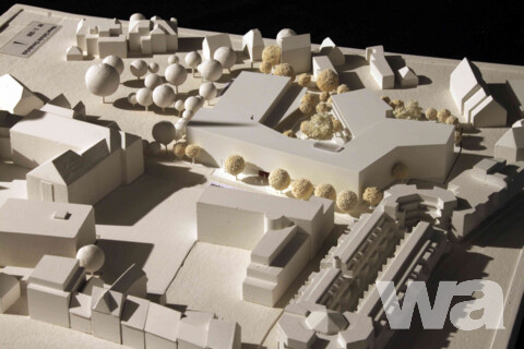 Neue Schule Osnabrück mit Zweifeldsporthalle