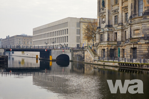 Wiedererrichtung des Berliner Schlosses, Bau des Humboldt-Forums im Schlossareal