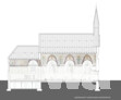 Längsschnitt Kunstraum Klosterkirche