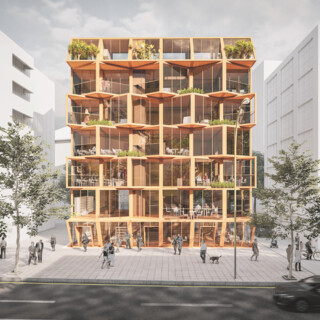 Metsä Wood: Urban Adaptation – Flexibilität mit modularem Holzbau