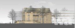Ansicht West Palais
