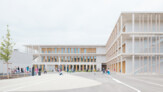 Anerkennung LH München „für die Reichhaltigkeit trotz Modularität“: Grundschule Gustl-Bayrhammer-Straße, München / Fotograf: Brigida González für wulf architekten