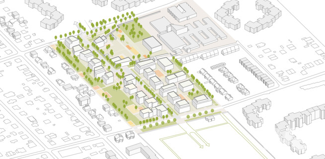 Entwicklung Ostburger Weg / Neuhofer Straße