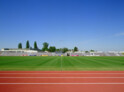 Adi Dassler Stadion, Neubau eines Sportplatzes mit Parkplätzen und Servicegebäuden - Herzogenaurach