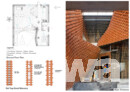 Honorable mention in architectural design: Wallmakers, Kerala