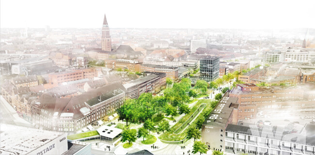 Neugestaltung der Holstenstraße bis zum Alten Markt sowie benachbarte Plätze