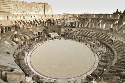 The Colosseum's New Arena Floor