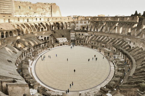 The Colosseum's New Arena Floor