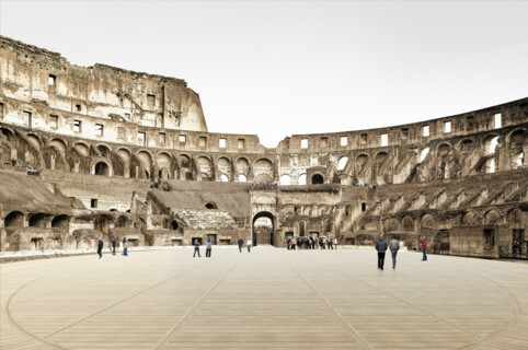 The Colosseum's New Arena Floor