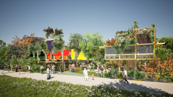 Konzept & Realisierung Deutscher Garten Floriade Expo 2022
