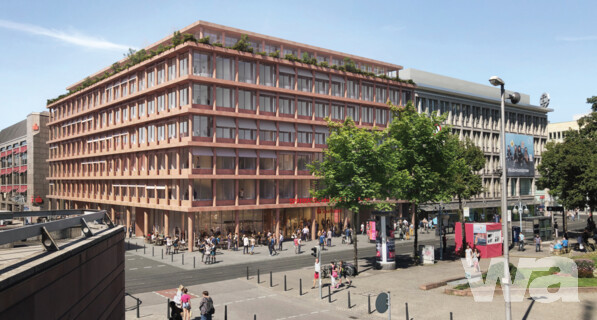 Neubau des Büro- und Geschäftshauses D1 mit Filial- und Sonderflächen der Sparkasse am Paradeplatz