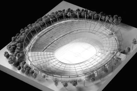 Überdachung Niedersachsenstadion