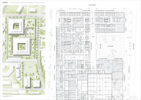 Erweiterung und Umbau Krankenhaus Yverdon-les-Bains / ﻿Extension et transformation de l'Hôpital