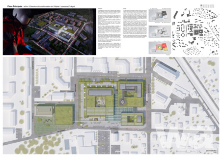 Erweiterung und Umbau Krankenhaus Yverdon-les-Bains / ﻿Extension et transformation de l'Hôpital