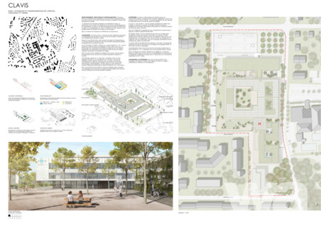 Erweiterung und Umbau Krankenhaus Yverdon-les-Bains / ﻿Extension et transformation de l'Hôpital