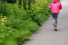 Auszeichnung | Kategorie: Pflanzenverwendung & Bauwerksbegrünung | Wohnanlage Hinterangerstraße in Ingolstadt | Entwurfsverfasser: grabner huber lipp landschaftsarchitekten und stadtplaner partnerschaft mbb, Freising | © Laura Loewel