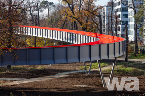 Fuß- und Radwegebrücke am Mozartturm | © Jörg Hempel