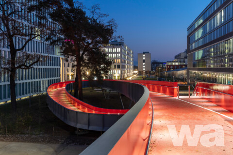 Fuß- und Radwegebrücke am Mozartturm | © Jörg Hempel